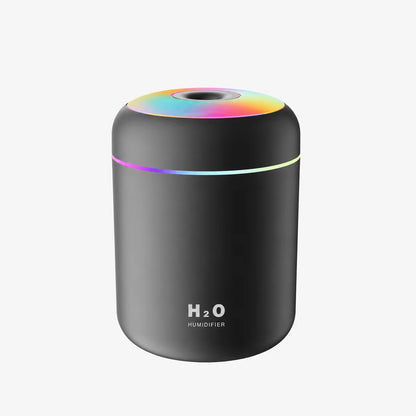 Mini USB Air Humidifier Aroma Diffuser Ultrasonic Cool Mist Essential Oil LED Light for Home Bedroom Car Office Desktop Portable
